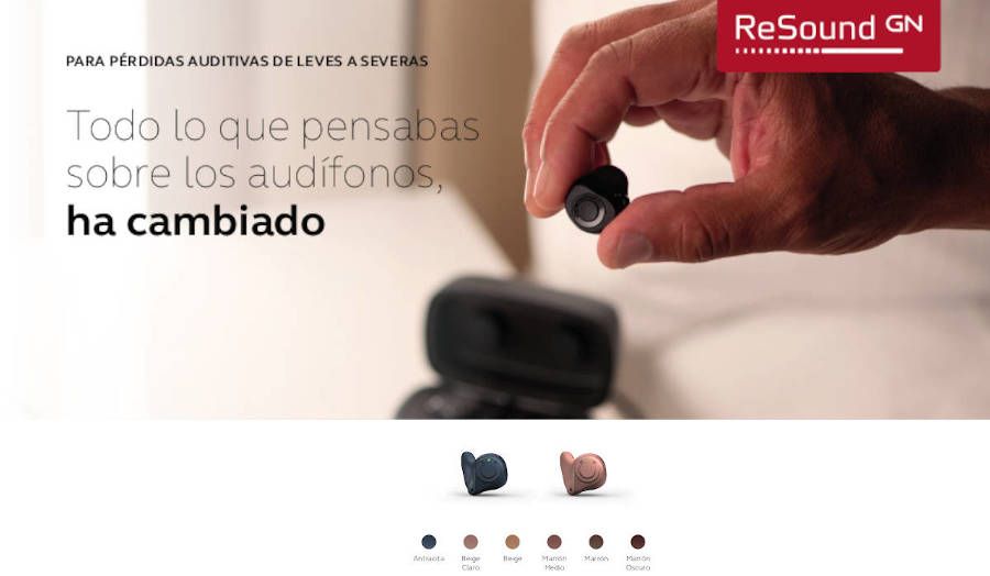 Audífonos resound gn
